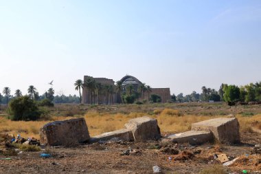 Kontes, Irak - Ktesifon Sarayı veya Tak-i Kisra - Taq Kasra, Ctesiphon veya Salman Pak Bağdat 'ın 35 kilometre güneydoğusunda yer alan antik bir şehirdir.