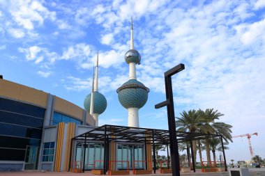 Kuveyt Şehri, Ortadoğu 'da Kuveyt - 08 Kasım 2024: Kuveyt Su Kuleleri, mimari bir başyapıt