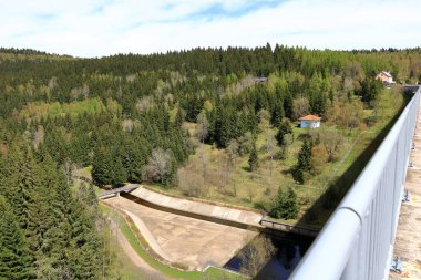 Çek Cumhuriyeti 'ndeki Flaje Barajı.