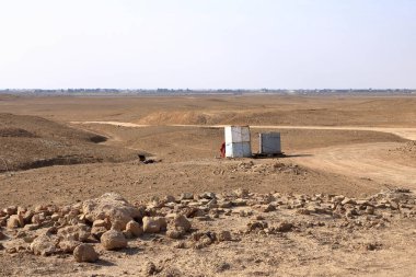 Kadim Uruk şehrindeki kazı alanının alanı, Irak