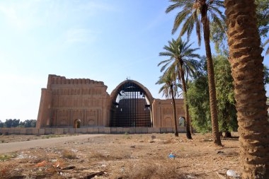 Ctesiphon, Iraq - Ktesifon Palace or Tak-i Kisra - Taq Kasra, Ctesiphon or Salman Pak was an ancient city, located about 35 kilometres southeast from Baghdad, Bagdad clipart