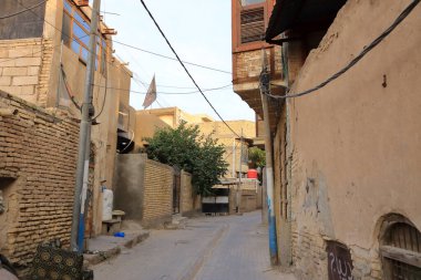 Basra, Irak 'ta Basrah - 10 Kasım 2024: Eski şehir, tarihi Ashar Mahallesi' nin imaları