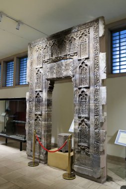 Bağdat, Irak 'ta Bağdat - 15 Kasım 2024: Irak Ulusal Müzesi içinde