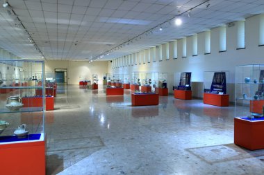 Bağdat, Irak 'ta Bağdat - 15 Kasım 2024: Irak Ulusal Müzesi içinde