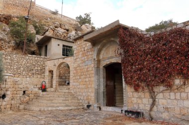 Lalish 'teki Yezidis tapınağı, Kürdistan, Irak