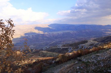 Shaqlawa, Erbil, Erbil, Kürdistan, Irak yakınlarındaki Safin dağlarının manzarası
