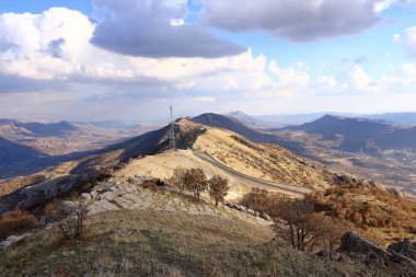Shaqlawa, Erbil, Erbil, Kürdistan, Irak yakınlarındaki Safin dağlarının manzarası