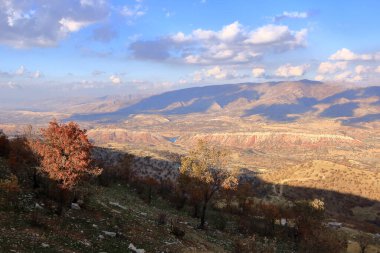 Shaqlawa, Erbil, Erbil, Kürdistan, Irak yakınlarındaki Safin dağlarının manzarası