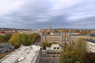 Potsdam, Brandenburg, Almanya - 19 Ekim 2024: St. Nikolai Kilisesi 'nden (Nikolaikirche)