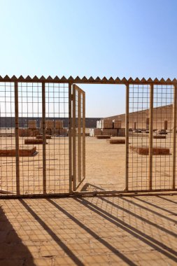 Samarra, Irak 'taki Büyük Cami Malwiya Duvarları
