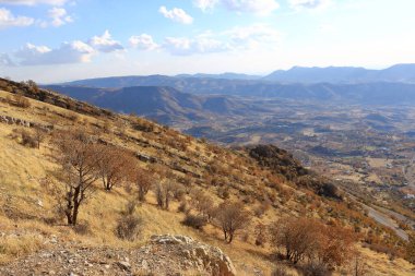 Shaqlawa, Erbil, Erbil, Kürdistan, Irak yakınlarındaki Safin dağlarının manzarası