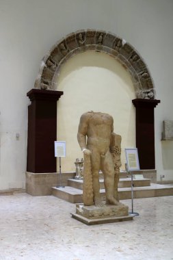 Bağdat, Irak 'ta Bağdat - 15 Kasım 2024: Irak Ulusal Müzesi içinde