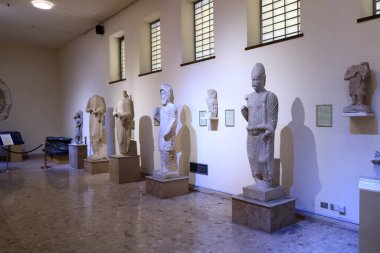 Bağdat, Irak 'ta Bağdat - 15 Kasım 2024: Irak Ulusal Müzesi içinde