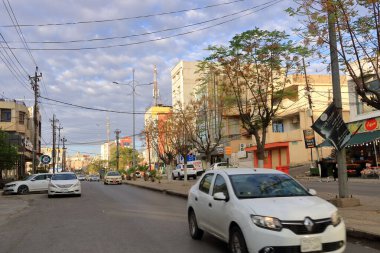 Duhok, Dohuk, Irak Kürdistan - 19 Kasım 2024: Kürt Irak 'taki Duhak şehrinde sıradan yaşam