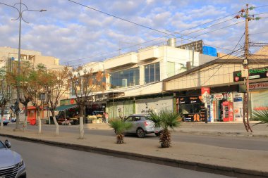 Duhok, Dohuk, Irak Kürdistan - 19 Kasım 2024: Kürt Irak 'taki Duhak şehrinde sıradan yaşam