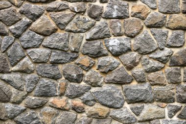 Gri taş duvarın arkaplan dokusu