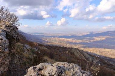 Shaqlawa, Erbil, Erbil, Kürdistan, Irak yakınlarındaki Safin dağlarının manzarası