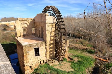 Molino de la Albolafia Cordoba 'da, Endülüs İspanya' da