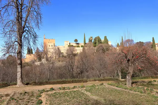 Granada, Endülüs 'teki tarihi Alhambra Sarayı.