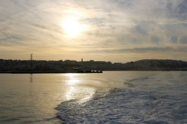 Denizden Tanca 'ya, Fas' a bir manzara