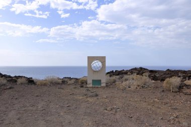 Meridiano Zero Anıtı, Monumento al antiguo meridiano Zero, El Hierro, Kanarya Adaları, İspanya