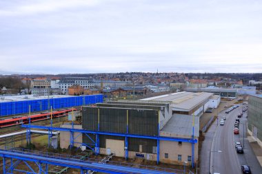 Dresden, Almanya Saksonya - 08 Ocak 2025: Dresden - Plauen