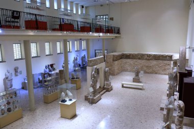Bağdat, Irak 'ta Bağdat - 15 Kasım 2024: Irak Ulusal Müzesi içinde