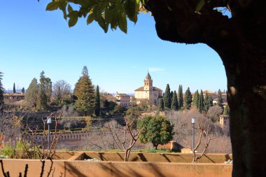 Santa Maria de la Encarnacion Kilisesi, Alhambra, Granada, Endülüs, İspanya