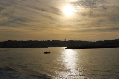 Denizden Tanca 'ya, Fas' a bir manzara