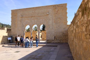 İspanya 'da Cordoba, Endülüs - 14 Şubat 2025: Medine Azahara, Madinat al-Zahra