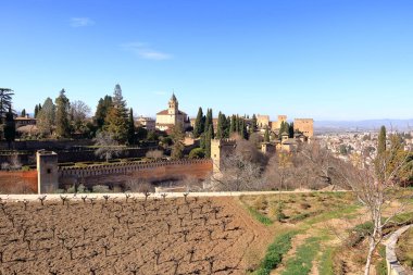 Santa Maria de la Encarnacion Kilisesi, Alhambra, Granada, Endülüs, İspanya