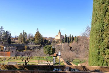 Santa Maria de la Encarnacion Kilisesi, Alhambra, Granada, Endülüs, İspanya