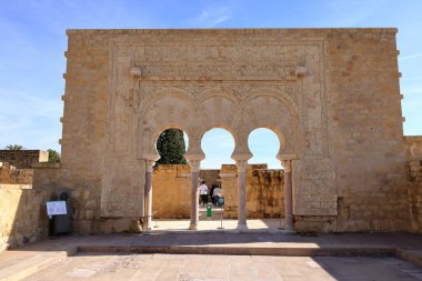 İspanya 'da Cordoba, Endülüs - 14 Şubat 2025: Medine Azahara, Madinat al-Zahra