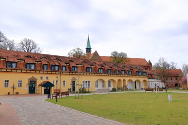 Lehnin, Brandenburg, Almanya - 13 Nisan 2025: 