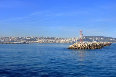 Denizden Tanca 'ya, Fas' a bir manzara