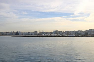 Denizden Tanca 'ya, Fas' a bir manzara