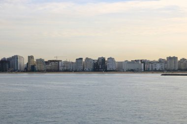 Denizden Tanca 'ya, Fas' a bir manzara