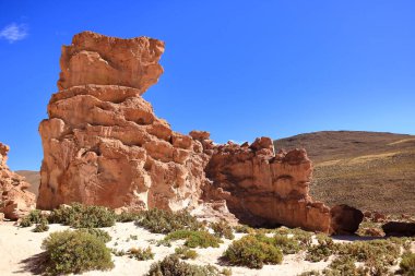 Güney Bolivya 'da İtalya' nın Perdida kaya oluşumu (Valle de Rocas, Ciudad Italia)