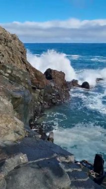 Fırtına sırasında Charko De La Laja.