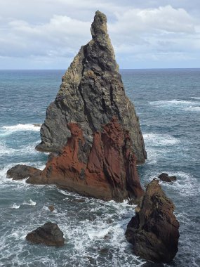 Ilhu da Ribeira da Janela, Madeira. 