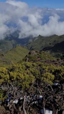 Buz gibi rüzgarlar Pico Ruivo 'yu silip süpürüyor, Madeira' nın en yüksek zirvesini karla kaplıyor. Bu Atlantik cennetinde bulutların üzerinde nadir bir kış manzarası.