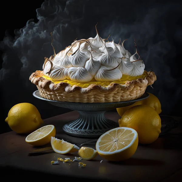 Lemon meringue pie, dessert for holidays, and restaurants.