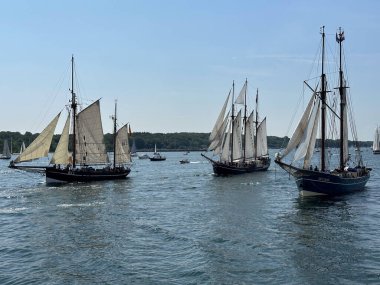 06 / 24 / 2023 Kiel Almanya: Uzun denizci Alexander von Humboldt 2.