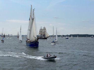 06 / 24 / 2023 Kiel Almanya: Uzun denizci Alexander von Humboldt 2.