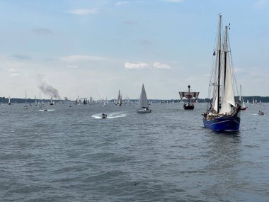 06 / 24 / 2023 Kiel Almanya: Uzun denizci Alexander von Humboldt 2.