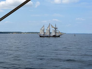 06 / 24 / 2023 Kiel Almanya: Uzun denizci Alexander von Humboldt 2.