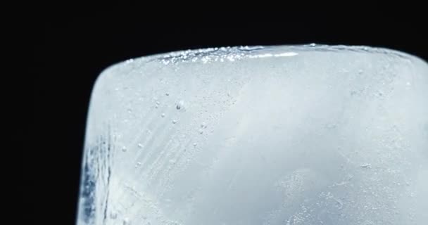 Замерзающий Обратный Лед Интро — стоковое видео