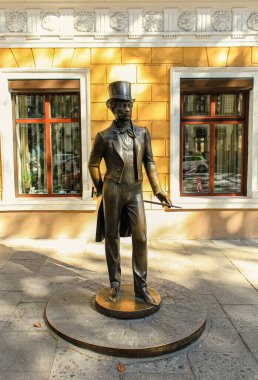 Odessa 'da şair Alexander Puşkin için yeni bir anıt