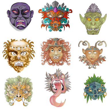 Geleneksel ve Kabile Maskesi