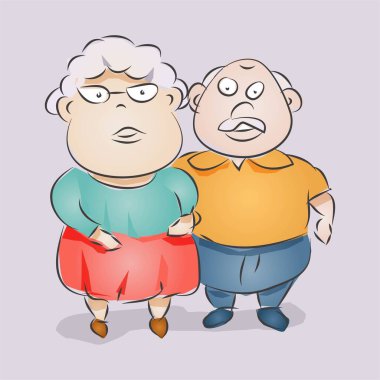 Büyükbabalar Vektör İmza ve Görüntü